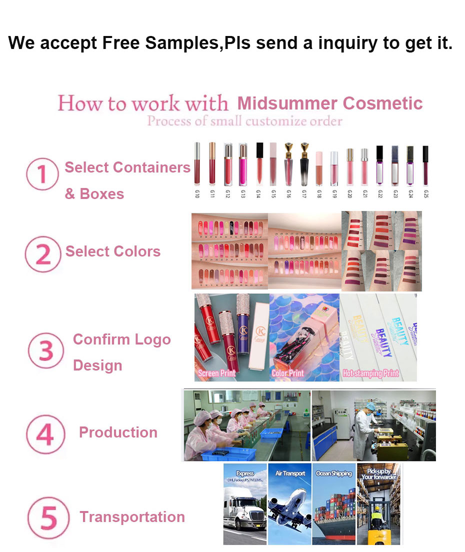 Customized Brand Wholesale Vegan Shiny Lengthy-Lasting Glitter Shimmer Waterproof Lip Gloss