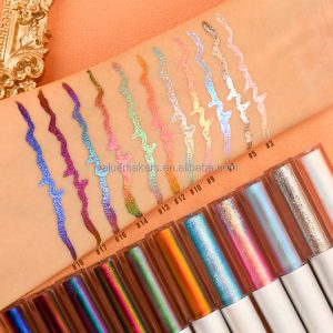 Lengthy-Lasting Waterproof Multichrome Eye Liner Pencil – Shimmering Colourful Chameleon Glitter Liquid Eyeliner