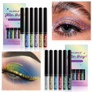 OEM Waterproof Glitter Liquid Eyeliner – Lengthy-Lasting, Smudge-Proof Coloured Eyeshadow for Vibrant Eye Make-up – Buy Now!