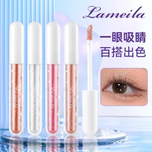 Non-public Label Lameila 1076 Multi-Coloured Pigmented Liquid Matte Eyeshadow – Lengthy-Lasting Shimmer Components