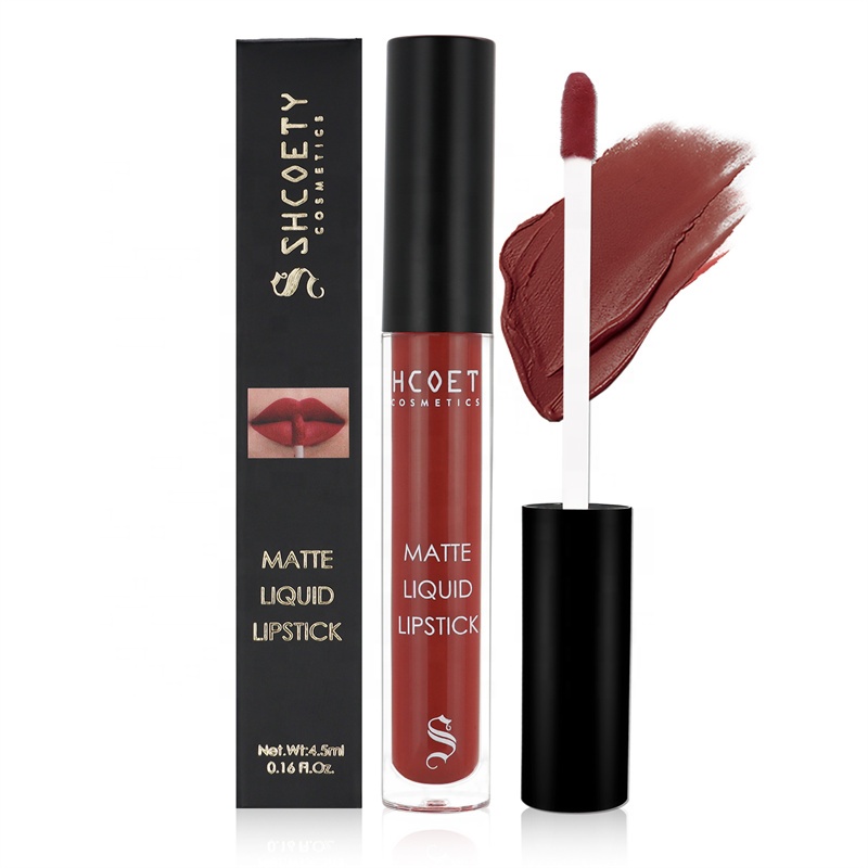 SHCOETY 12-Colour Matte Lip Gloss - Lengthy-Lasting, Non-Stick, Waterproof Lip Glaze with Excessive-High quality Components and Sunscreen Safety